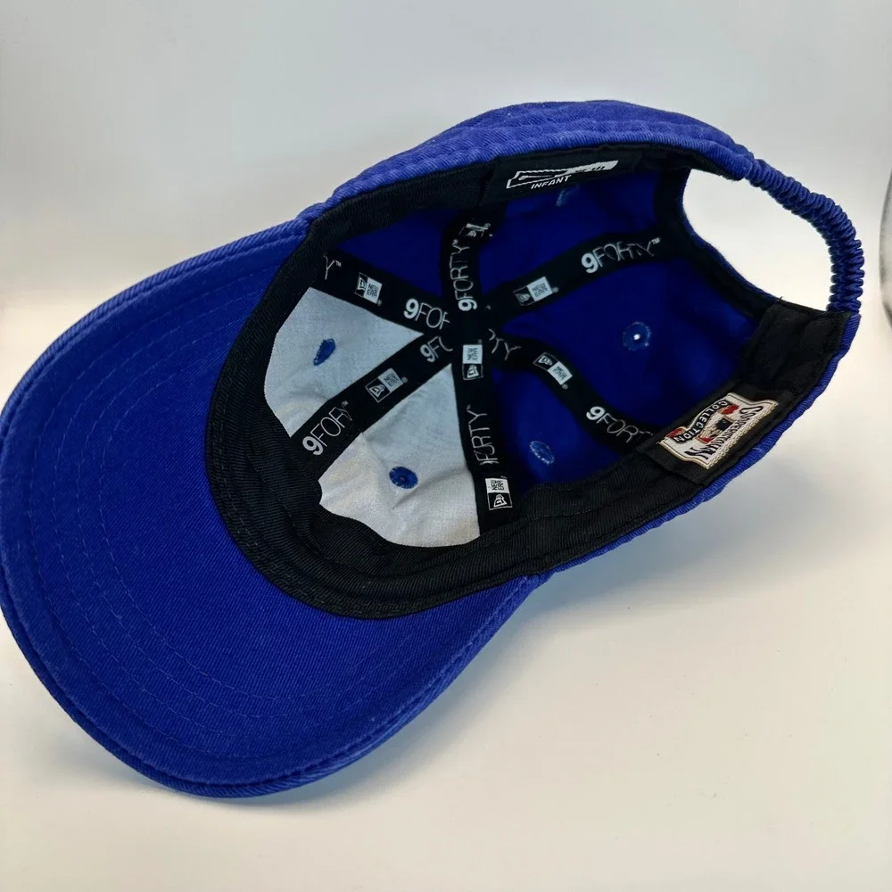 New Era Milwaukee Brewers Hat Infant Size Royal Blue Cooperstown Baseball Cap